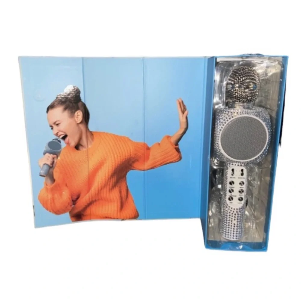 GABBAGOODS Delia's Bling Karaoke Microphone | FREE SHIPPING!